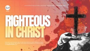Righteous in Christ Image